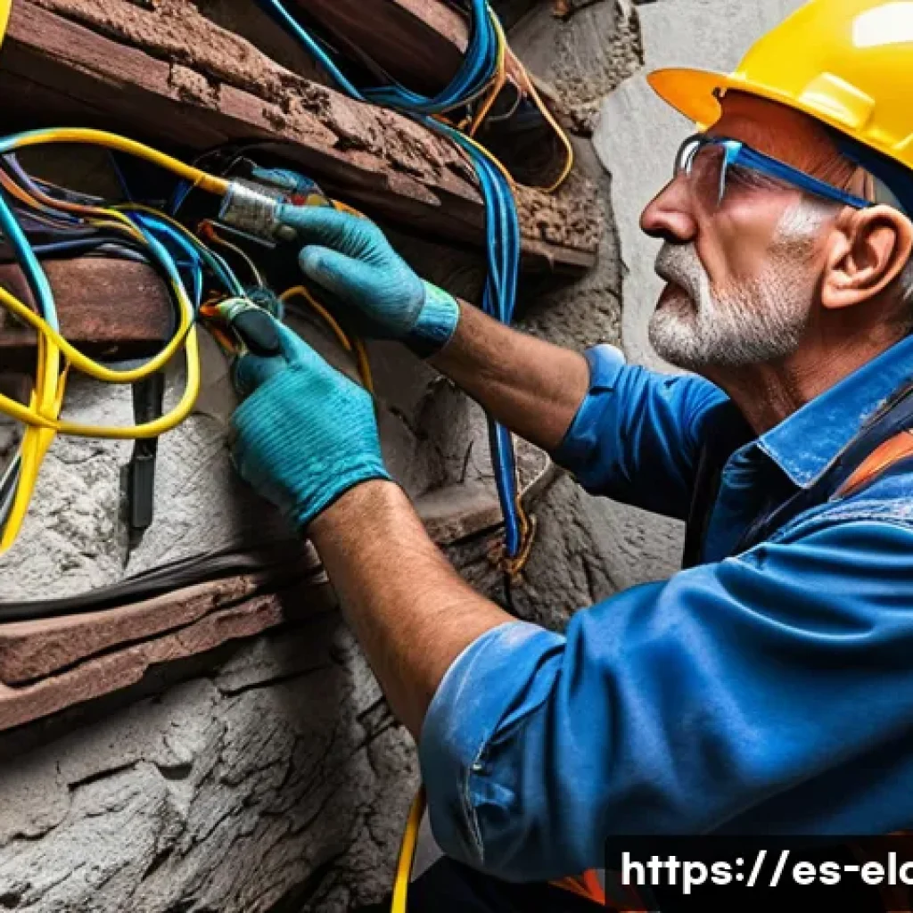 전기공사 실무 경험이 중요한 이유 - **Prompt 1: From Theory to Challenging Reality**
    A determined male electrician in his mid-30s, w...